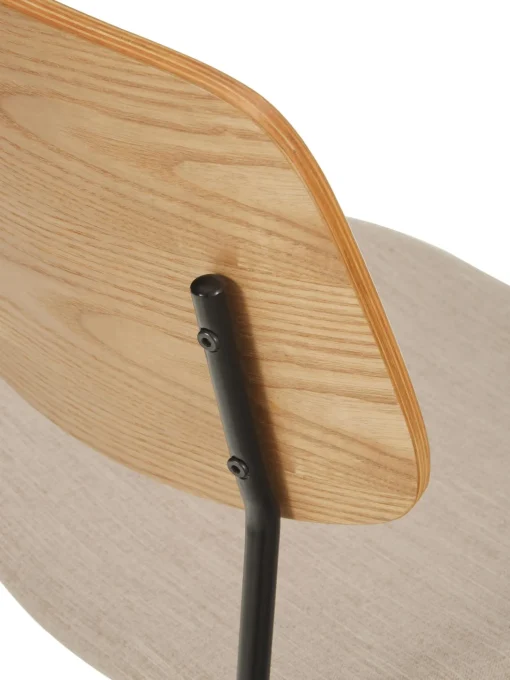 Sedia In Legno Con Seduta Imbottita Nadja 2 Pz