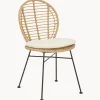 Sedia In Polirattan Con Cuscino Cordula 2 Pz