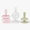 Set 3 Candelabri In Forma Organica Clea