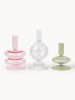 Set 3 Candelabri In Forma Organica Clea