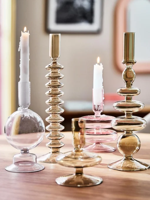 Set 3 Candelabri In Forma Organica Clea