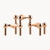 Set 3 Candelabri Stoff Nagel