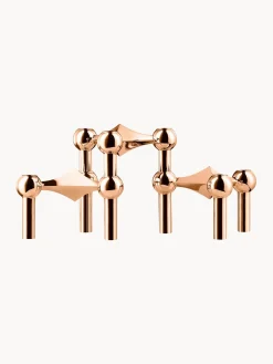Set 3 Candelabri Stoff Nagel