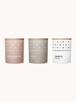 Set 3 Candele Profumate Sense