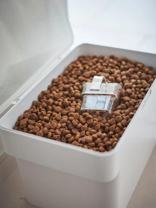 Set 2 Contenitori Per Cibo Per Animali Con Misurino Tower