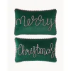 Set 2 Copricuscini In Velluto Verde Jolly