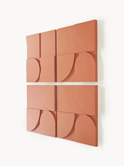 Set 4 Decorazioni Da Parete Massimo