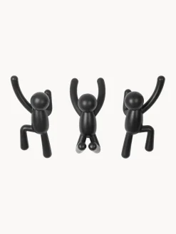 Set 3 Ganci Appendiabiti Da Parete Buddy