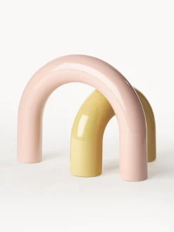 Set 2 Oggetti Decorativi In Gres Kia