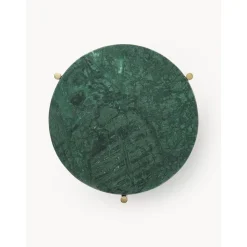 Set 2 Tavolini In Marmo Ella