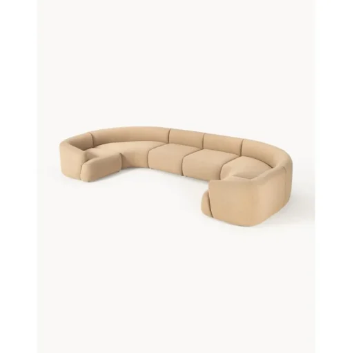 Set Divano Componibile Xl In Boucle Sofia