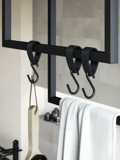 Set Porta Asciugamani In Metallo Tensi 2 Pz