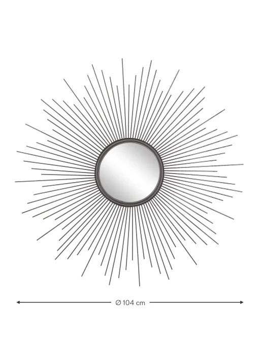 Specchio Da Forma Di Sole Ella