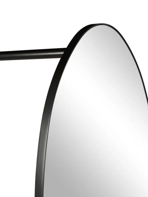 Specchio Moderno Da Parete Con Ripiano In Metallo Ophelia