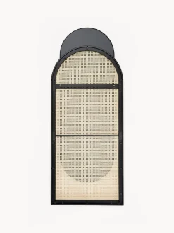 Specchio Ovale Da Parete Con Intreccio Viennese Esma