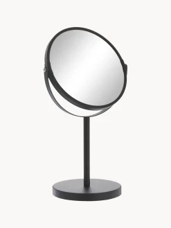 Specchio Per Trucco Rotondo Con Ingrandimento E Base In Metallo Classic