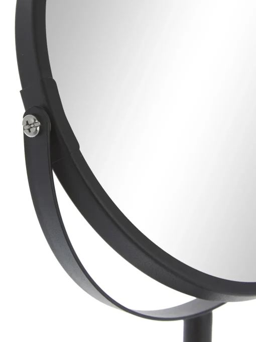 Specchio Per Trucco Rotondo Con Ingrandimento E Base In Metallo Classic