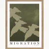 Stampa Digitale Incorniciata Migration