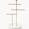 Stand Portagioie Con Base In Marmo Selina