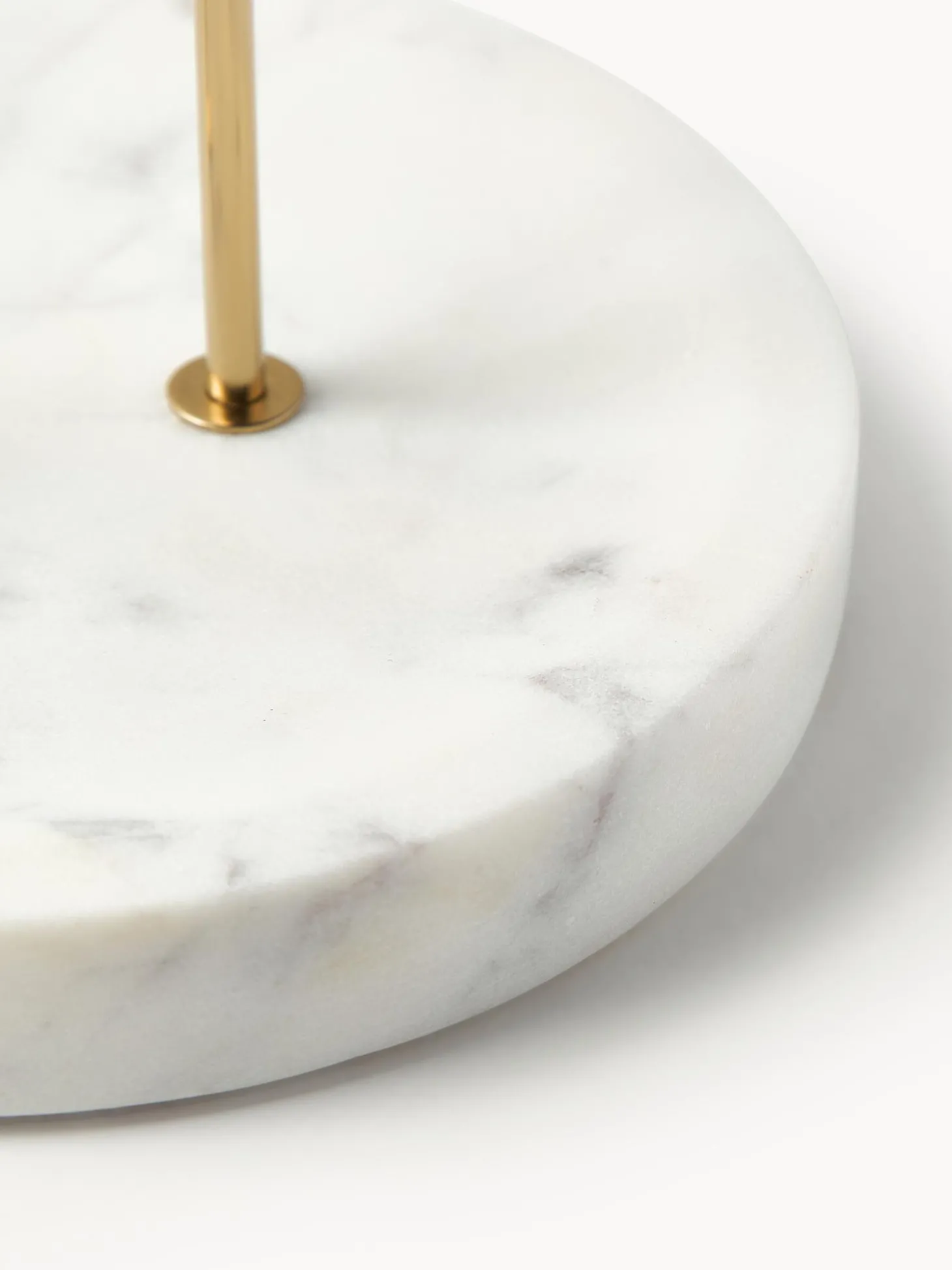 Stand Portagioie Con Base In Marmo Selina