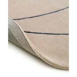 Tappeto In Lana Tessuto A Mano Dalla Forma Organica Shape