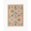 Tappeto Kilim Tessuto A Mano Con Finitura A Frange Zohra