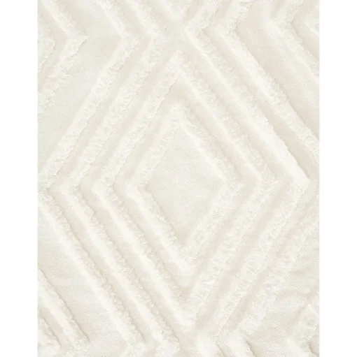 Tappeto Rotondo In Cotone Con Struttura In Rilievo Ziggy