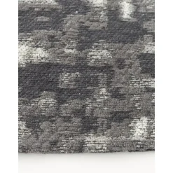 Tappeto Rotondo Vintage In Cotone Tessuto A Mano Luise