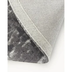 Tappeto Rotondo Vintage In Cotone Tessuto A Mano Luise