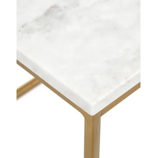 Tavolino Con Piano In Marmo Alys