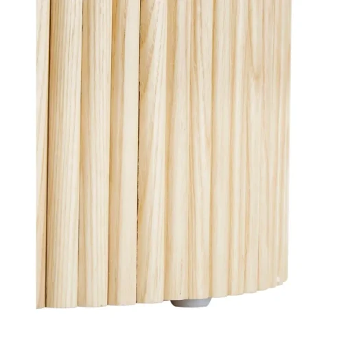 Tavolino Contenitore Rotondo In Legno Nele