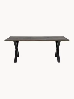 Tavolino Da Giardino In Legno Di Quercia Maldon 200 X 95 Cm