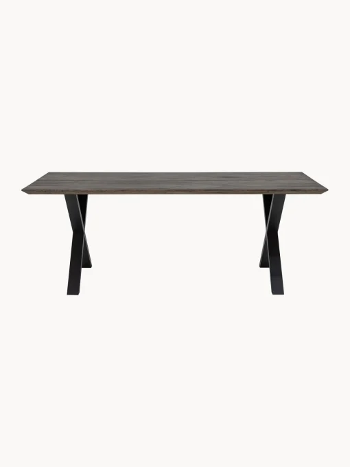 Tavolino Da Giardino In Legno Di Quercia Maldon 200 X 95 Cm
