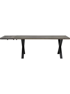 Tavolino Da Giardino In Legno Di Quercia Maldon 200 X 95 Cm