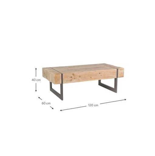 Tavolino Da Salotto In Legno Garrett