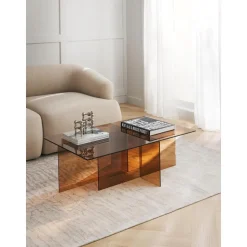 Tavolino Da Salotto In Vetro Anouk