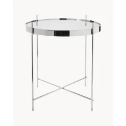Tavolino Pieghevole Con Piano In Vetro Cupid