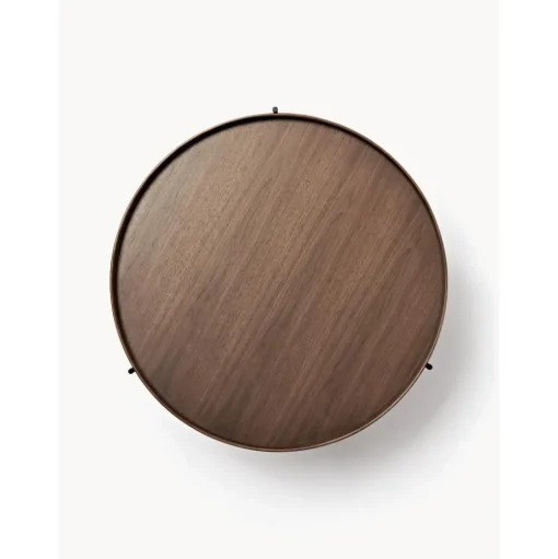 Tavolino Rotondo Da Salotto In Legno Renee
