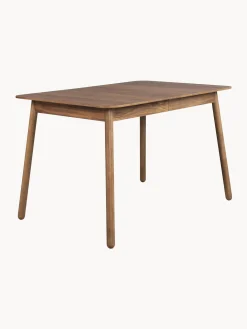Tavolo Allungabile In Legno Di Noce Glimps 120 - 162 X 80 Cm