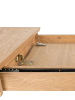 Tavolo Allungabile In Legno Di Frassino Glimps, 120 - 162 X 80 Cm