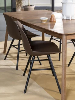 Tavolo Allungabile In Legno Di Noce Glimps, 180 - 240 X 90 Cm