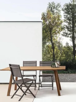 Tavolo Da Giardino In Legno Di Acacia Glasgow, 180 X 90 Cm