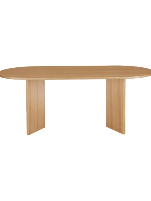 Tavolo Da Pranzo Ovale In Legno Toni, 200X90 Cm