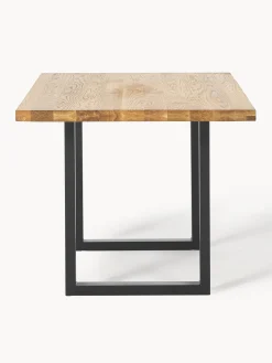 Tavolo In Legno Di Quercia Oliver, Varie Misure