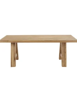 Tavolo In Legno Di Quercia Ashton, In Verie Misure