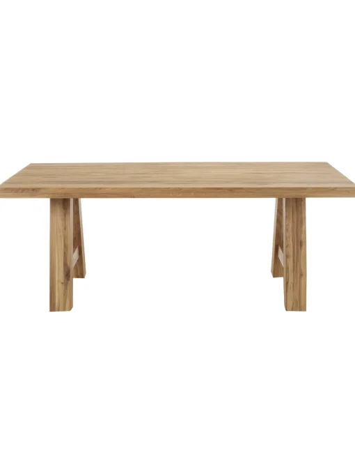 Tavolo In Legno Di Quercia Ashton, In Verie Misure