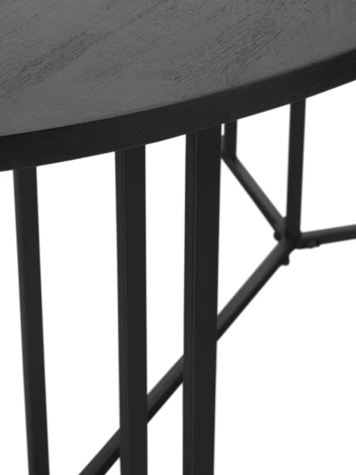 Tavolo Ovale In Legno Di Mango Luca, In Varie Misure