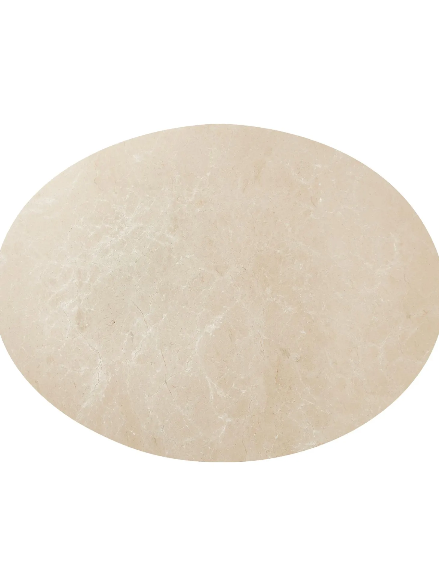 Tavolo Ovale In Marmo Miley, 120 X 90 Cm