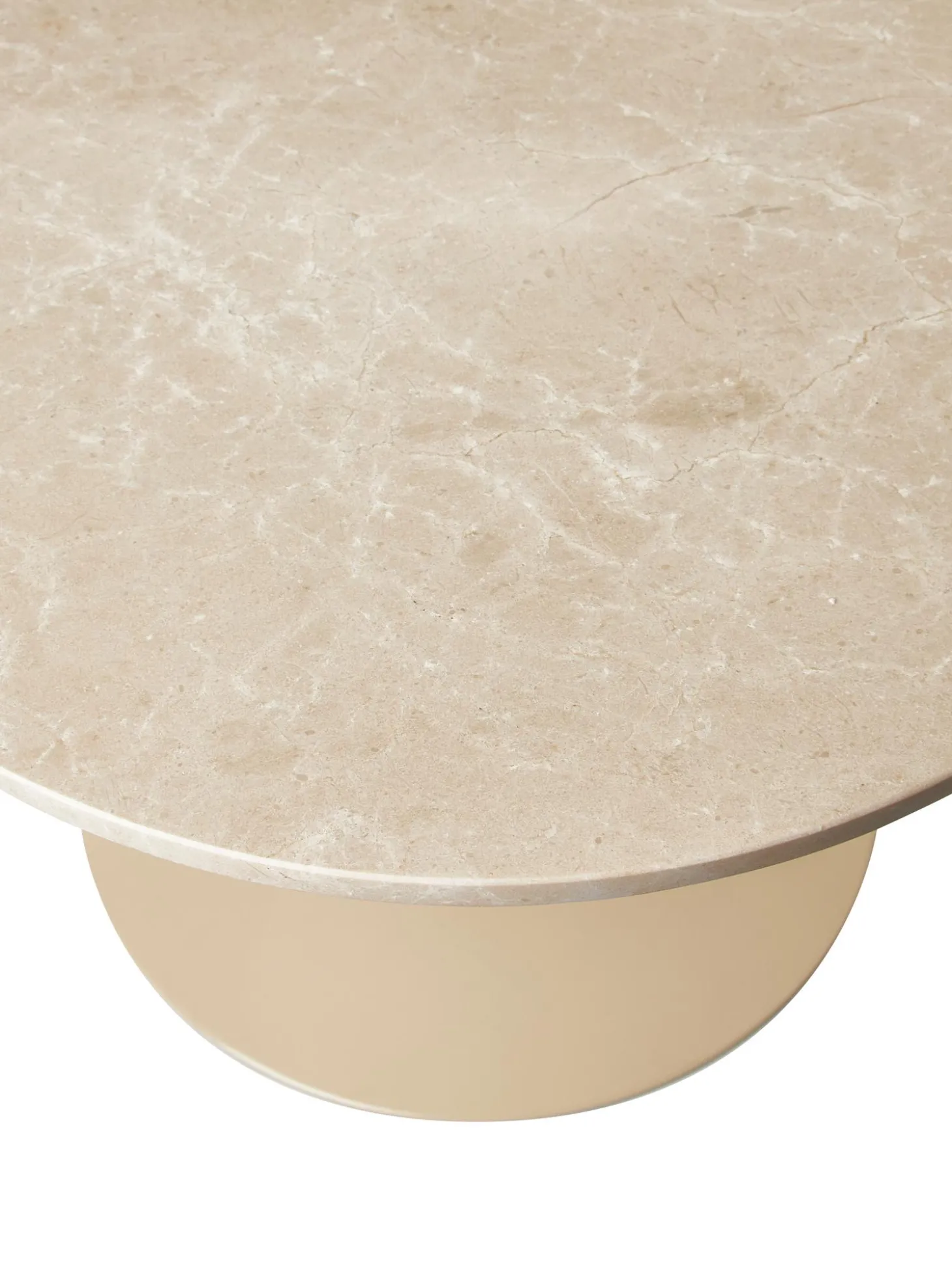 Tavolo Ovale In Marmo Miley, 120 X 90 Cm