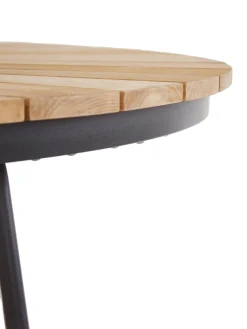 Tavolo Rotondo Da Giardino Con Piano In Legno Di Teak In Varie Misure Hard & Ellen
